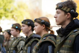 Тамбовские школьники проходят учебные сборы по начальной военной подготовке