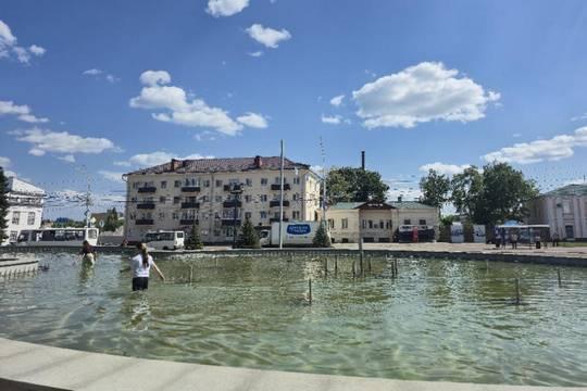 Фонтан на Привокзальной площади отключили (фото: администрация Тамбова)