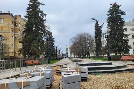 Власти рассказали, как преобразится территория в центре Тамбова (фото: соцсети Максима Косенкова)