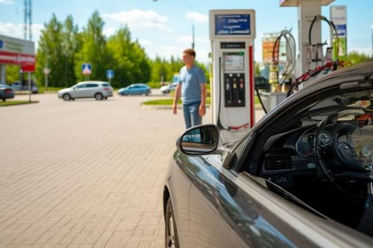 Ажиотажный спрос на тамбовских заправках назвали необоснованным (фото: shedevrum.ai)