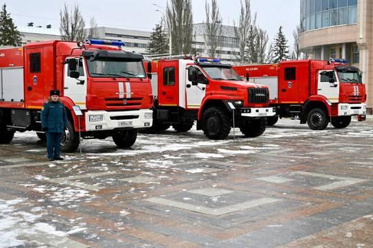 Тамбовские пожарные получили новую технику (фото: tambov.gov.ru)