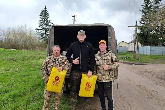 Тамбовские волонтёры «Справедливой России» доставили помощь морпехам в зону СВО (фото: tambov.spravedlivo.ru)