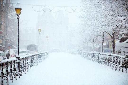 В регионе устраняют последствия сильных снегопадов (фото: pxhere.com)