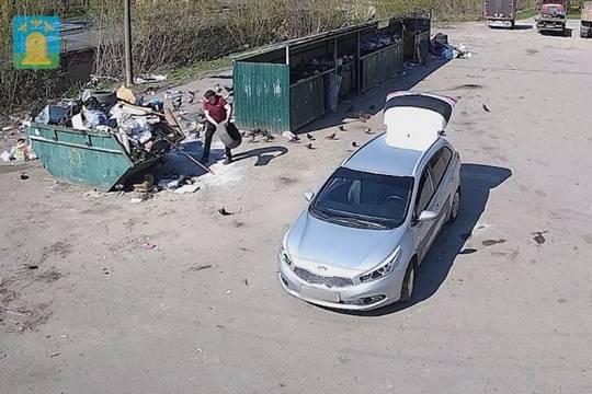В Тамбове остаётся актуальной проблема незаконного сброса КГО (фото: кадр видео/администрация Тамбова)