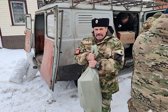 Волонтёры «Справедливой России» отвезли гуманитарную помощь в зону СВО (фото: tambov.spravedlivo.ru)