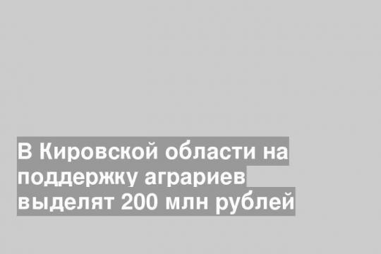 Фото пресс-службы правительства Кировской области