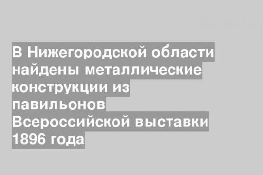 Такие конструкции обнаружены в бывшем речном порту Нижнего Новгорода. (Фото: Надежда Щема)